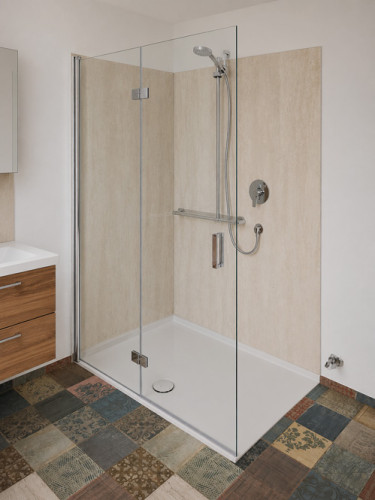 Dusche im neuen Look